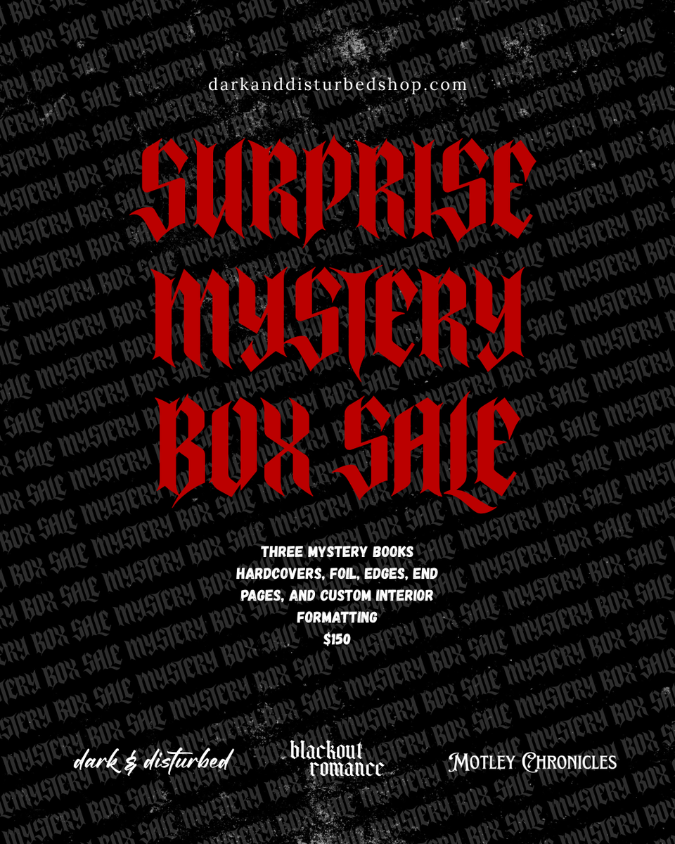 OVERSTOCK 2026 - MYSTERY BOX – dark & disturbed