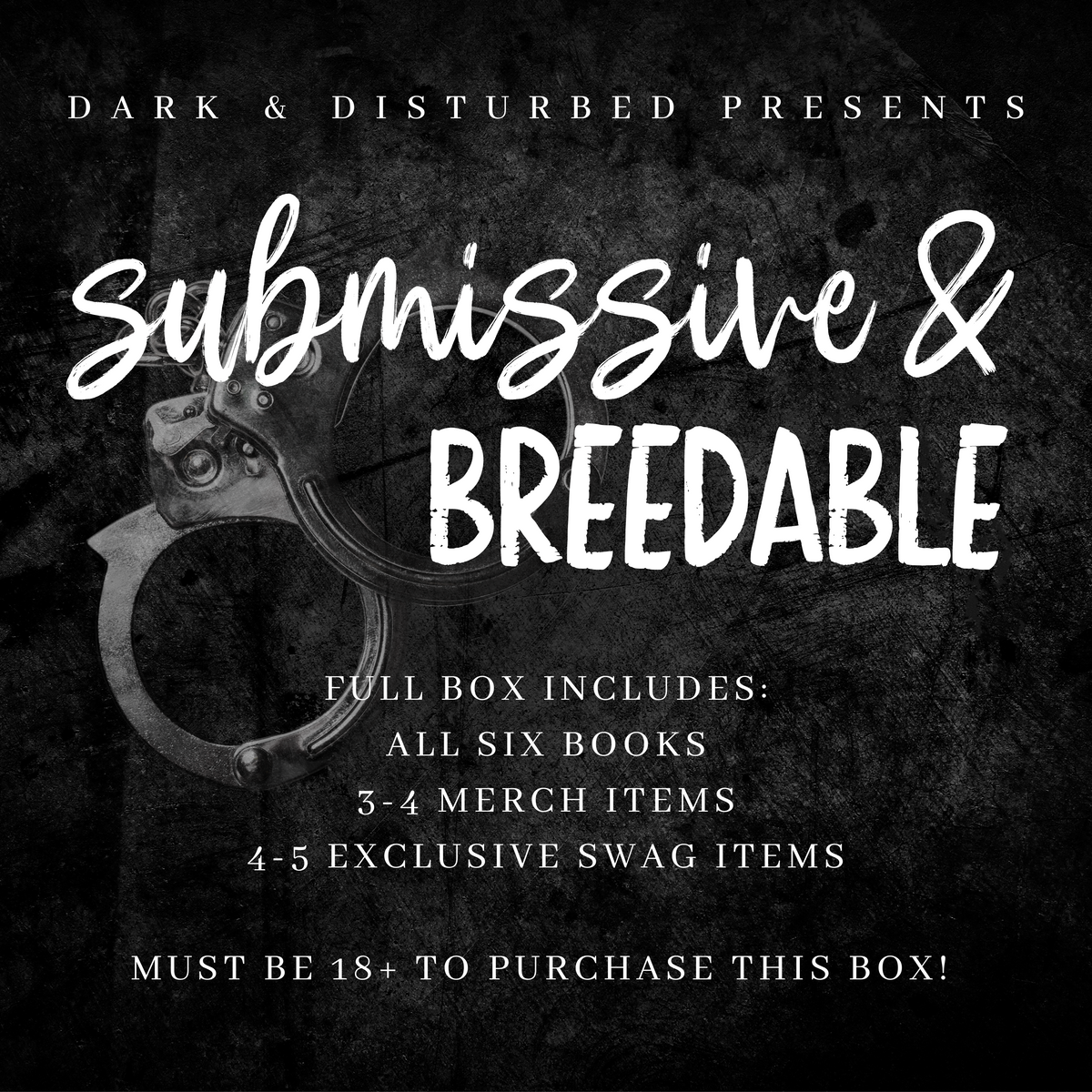 PRE-ORDER - S & B BOXES – Dark & Disturbed