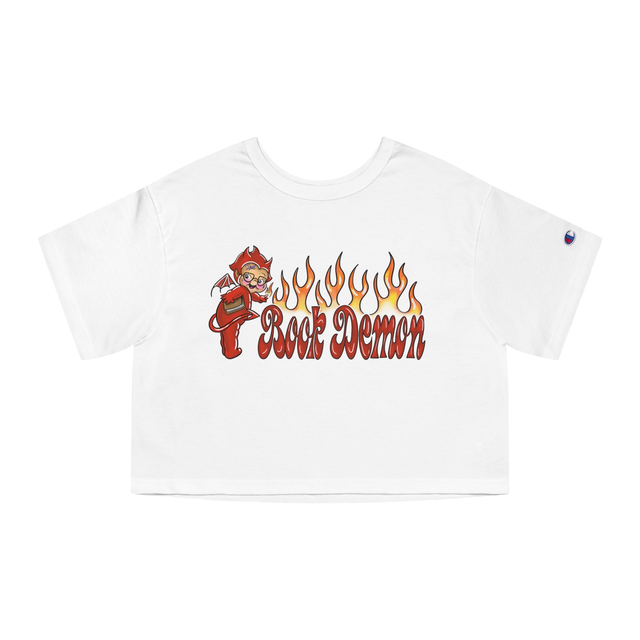 Book Demon Cropped Tee