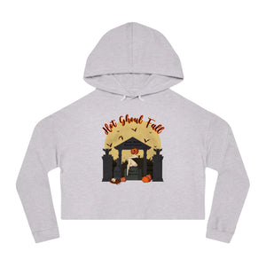 Hot Ghoul Cropped Hoodie