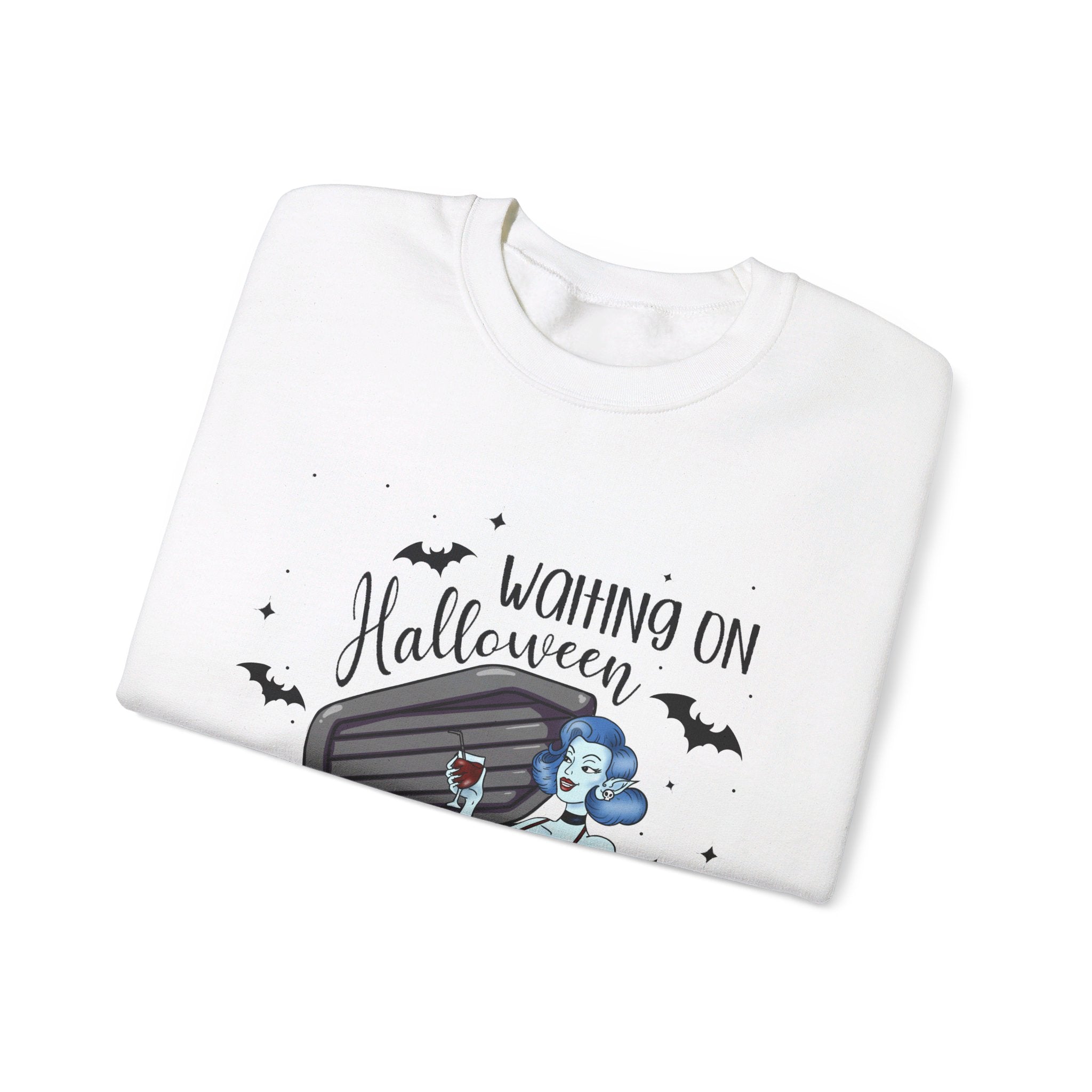 Waiting Halloween Crewneck