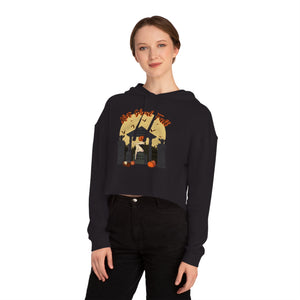 Hot Ghoul Cropped Hoodie