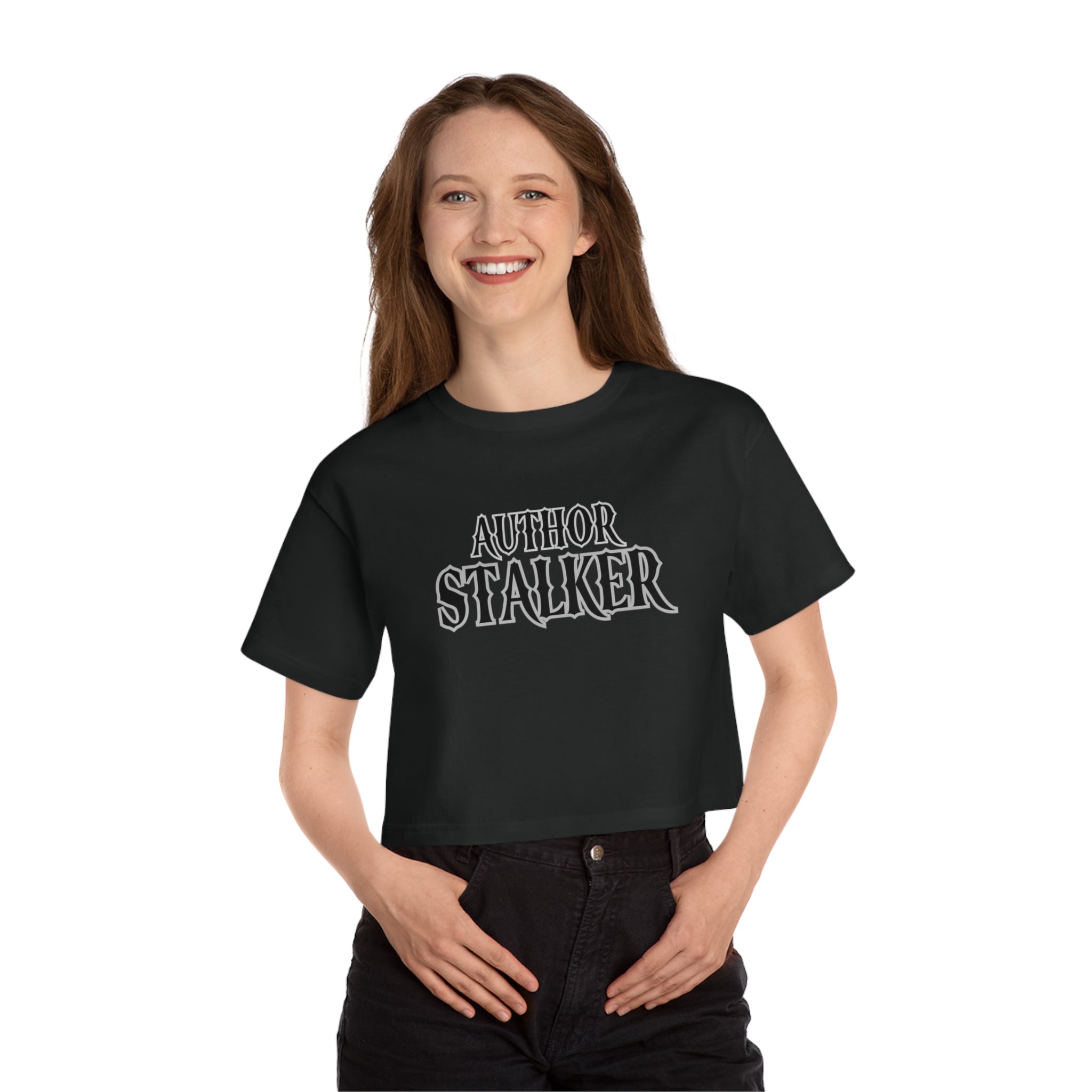 Author Stalker Cropped T-Shirt