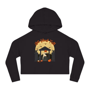 Hot Ghoul Cropped Hoodie