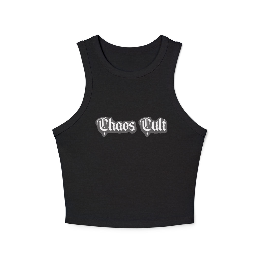 Chaos Micro Rib Racer Tank Top