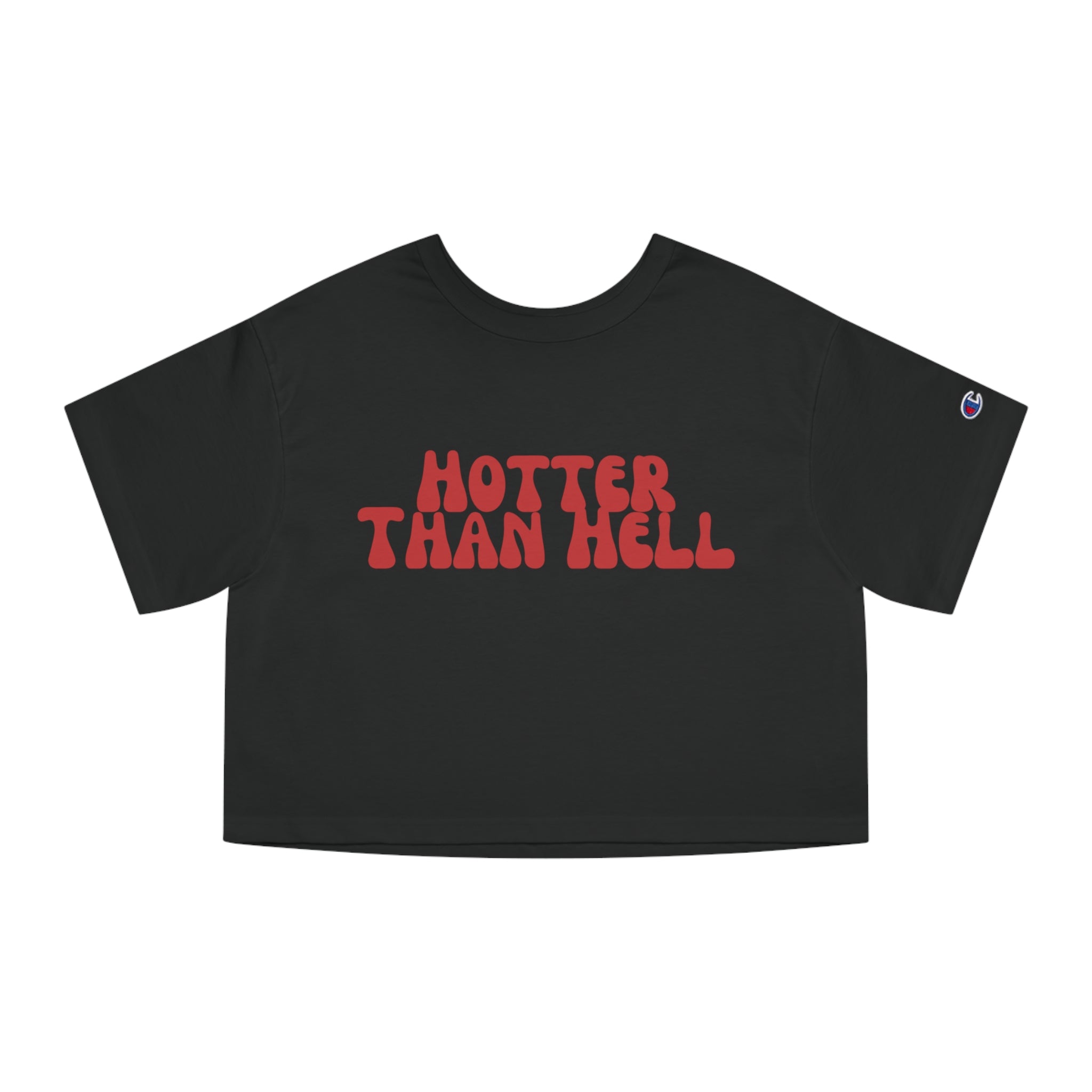 Hotter Than Hell Cropped T-Shirt – dark & disturbed
