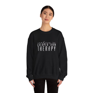 Reading is Therapy Crewneck