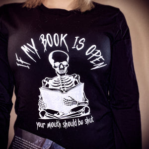 Book Open Long Sleeve Tee