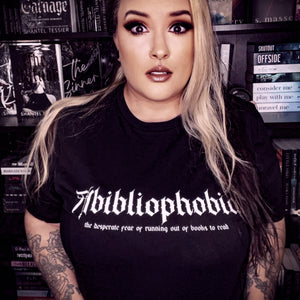Abibliophobia Tee
