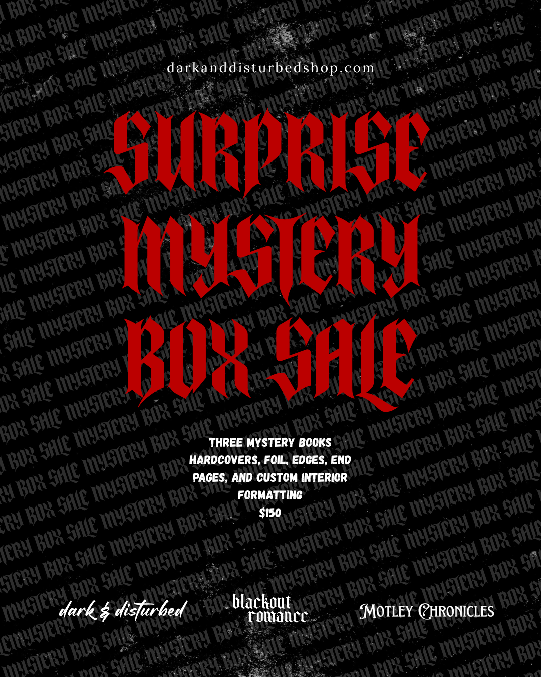 OVERSTOCK 2026 - MYSTERY BOX – dark & disturbed
