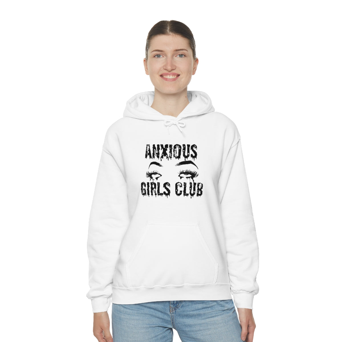 Anxious Girls Club Hooded Sweatshirt